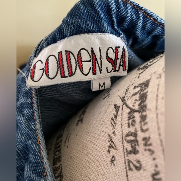 Vintage Jean and Studded/Shell Design Shirt - Picture 4 of 4